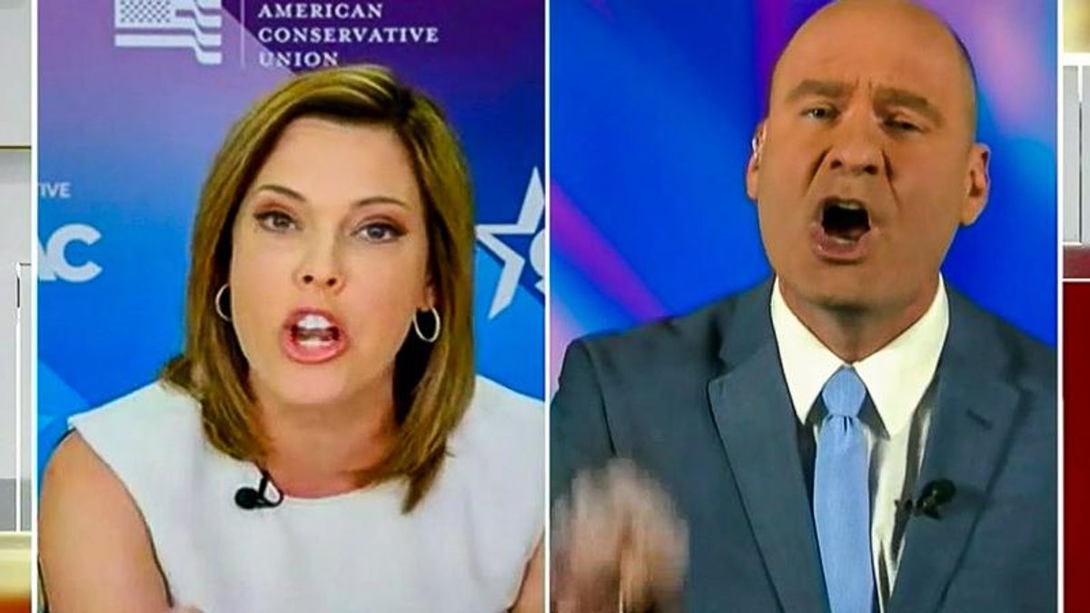 'I'm not going to put up with this!' Mercedes Schlapp melts down after Fox News guest calls her a 'grifter'