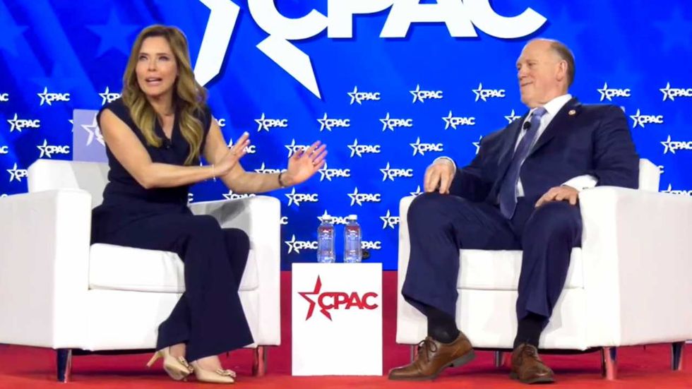 'People, come on!' CPAC host shocked after audience doesn't boo Joe Biden