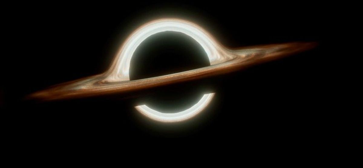 The brightest object ever observed in the night sky is a black hole