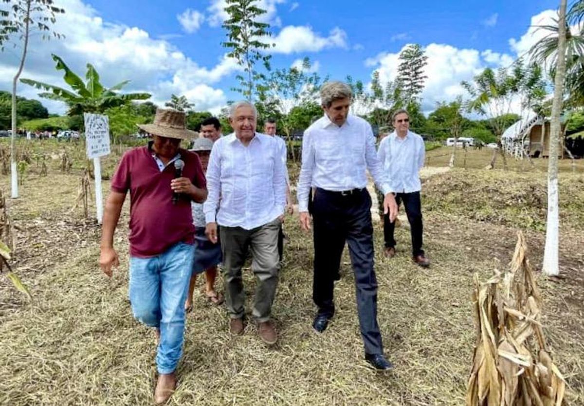 US climate envoy John Kerry praises Mexico's efforts