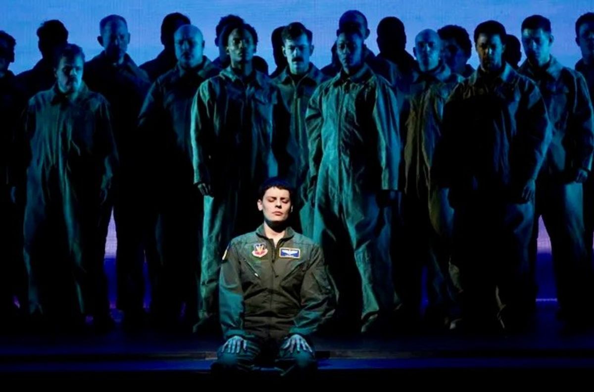 Met Opera opens season with tech-heavy 'Grounded'