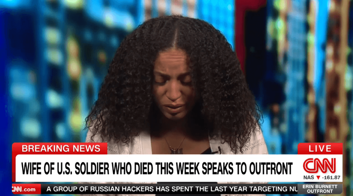 'Wow': Tearful Iran war widow left speechless by Trump admin response