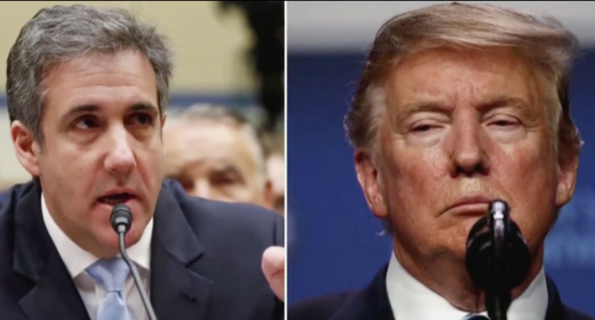 'Heck of a reunion': Michael Cohen acts as if Trump isn't even in the courtroom