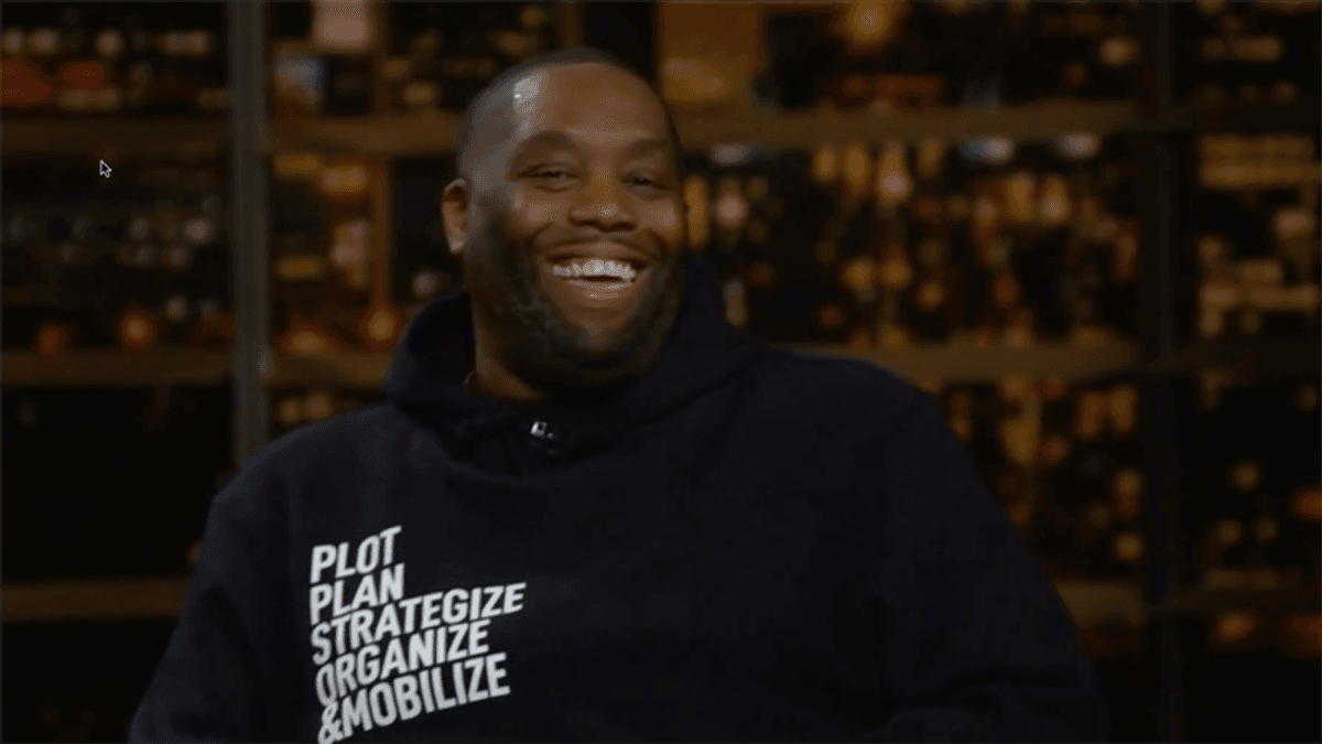 WATCH: Killer Mike hilariously makes the case for profane chants against Biden on ‘Real Time’
