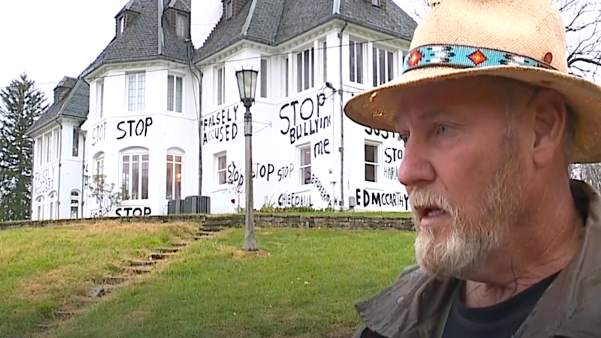 Man vandalizes own home to protest neighborhood complaints about his constant gunfire