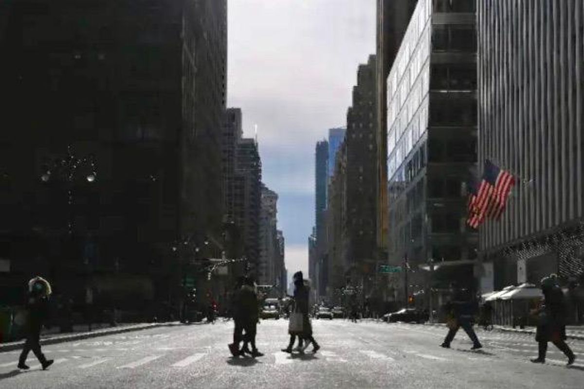 The end of offices? New York's business districts face uncertain future