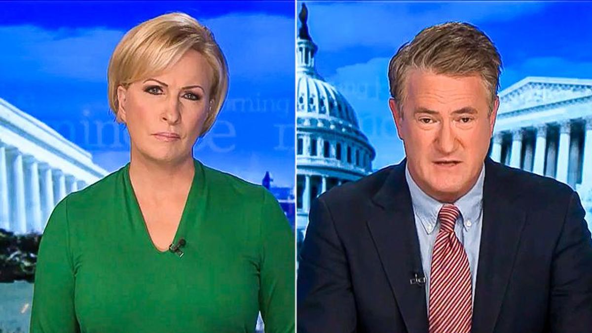 'Full blown racist' Joe Scarborough blasted after rant accuses Biden of 'luring' migrant children