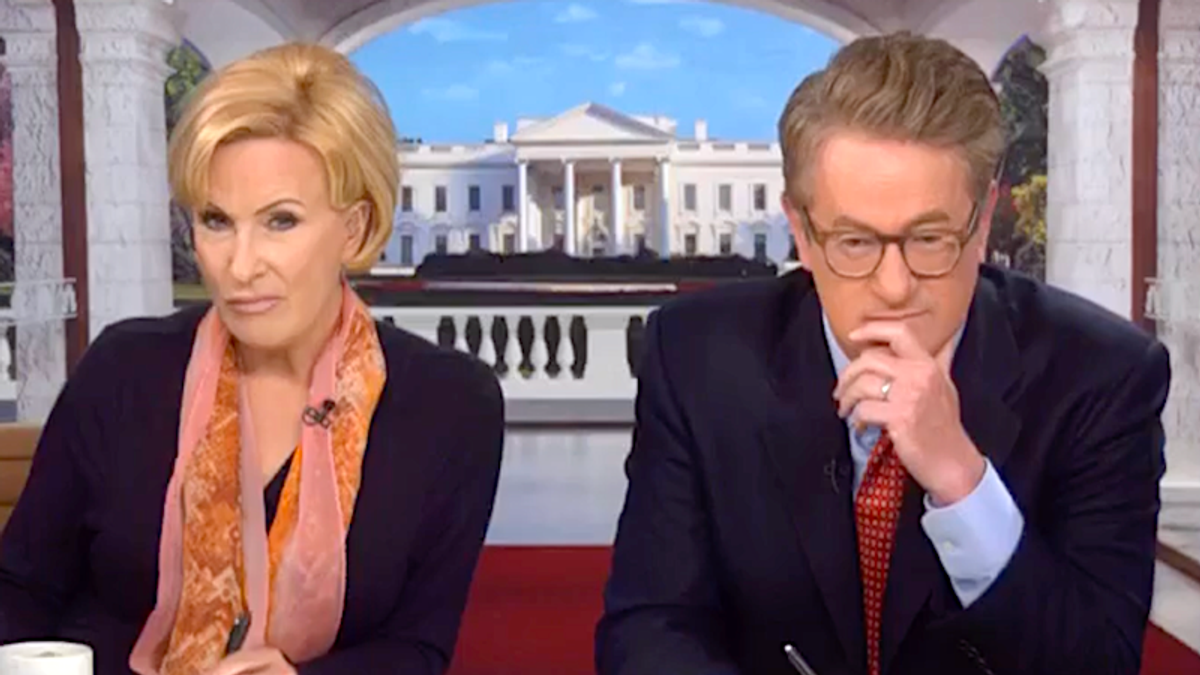 'He's already been busted!' Morning Joe rips Trump 'tantrum' outside fraud trial