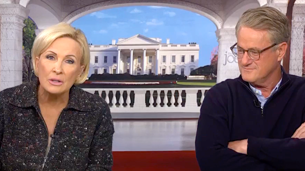 MSNBC's Mika draws laughs by bashing 'aging BS artist' Trump's town hall answers