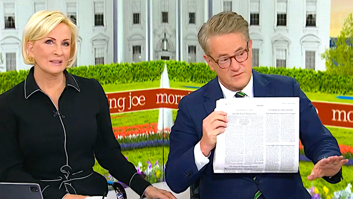 'Oh my God!' Morning Joe's Mika reacts to historically-bad month for Trump