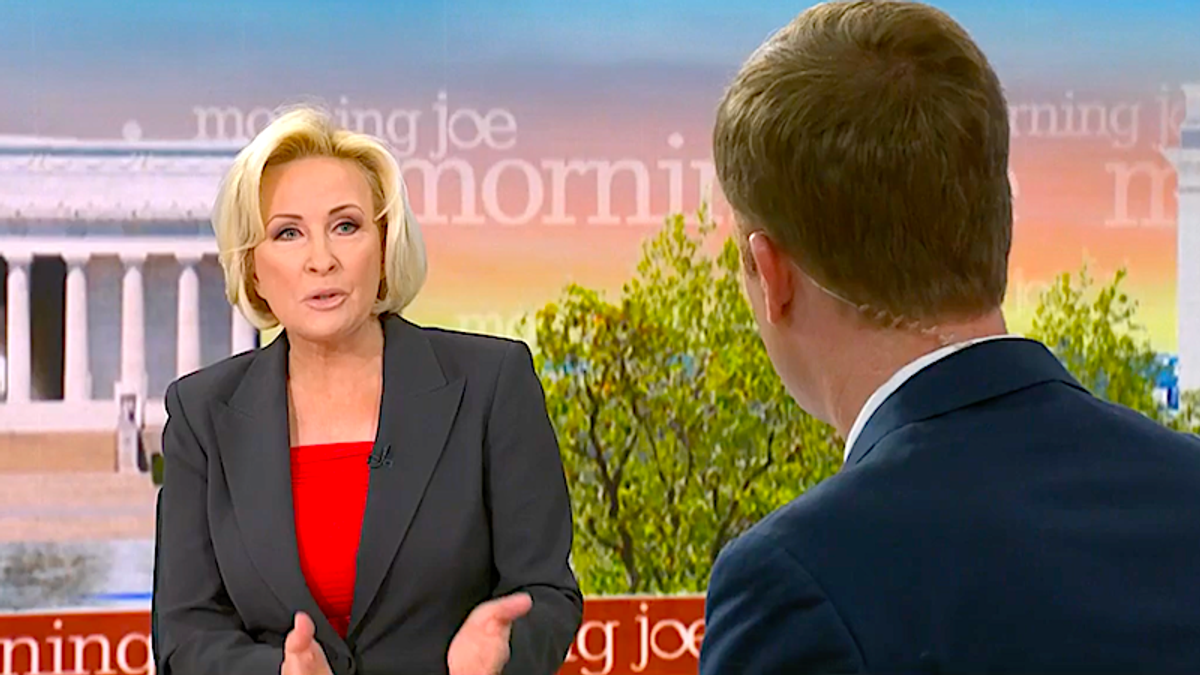 'All they're talking about': MSNBC's Mika shares freak-out chats with military families