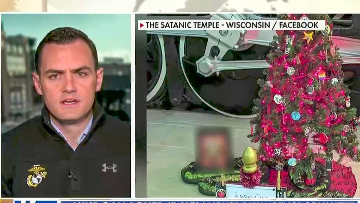 GOPer freaks out over 'Satanic Christmas tree' in his district