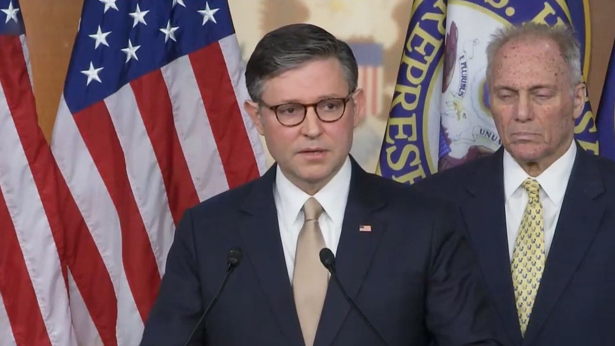 'But...': Mike Johnson leaves wiggle room as he says 'intention' is not to cut Medicare