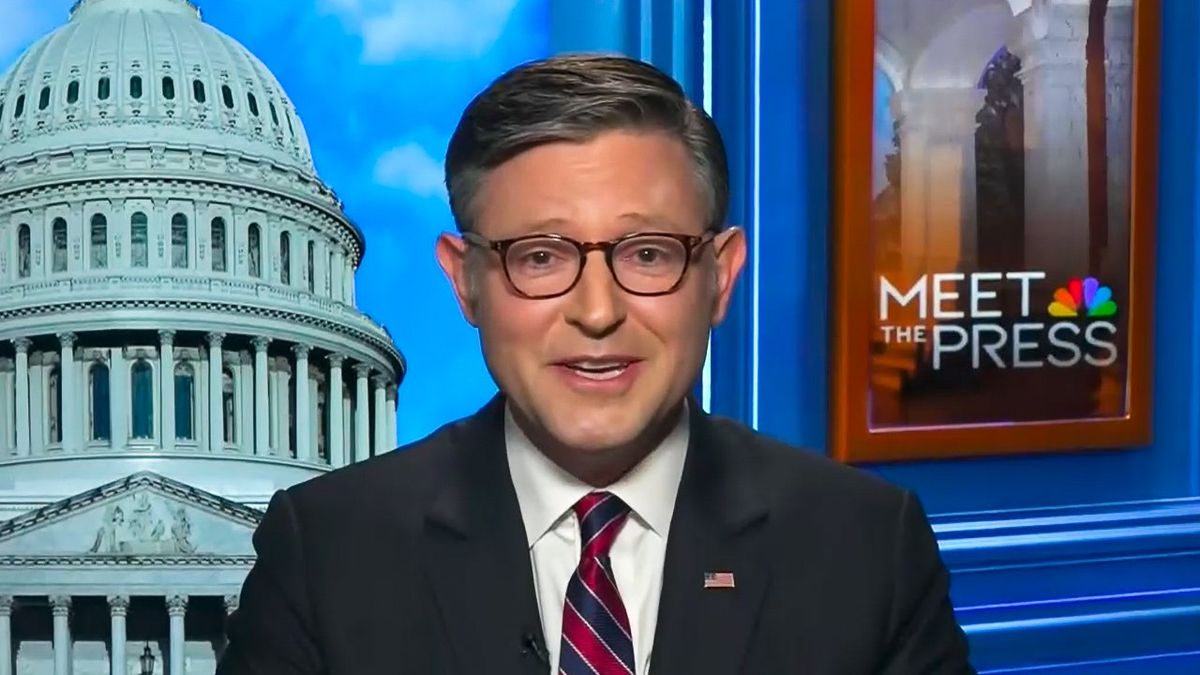 'Not my lane': Watch Mike Johnson squirm out of question on Ghislaine Maxwell pardon