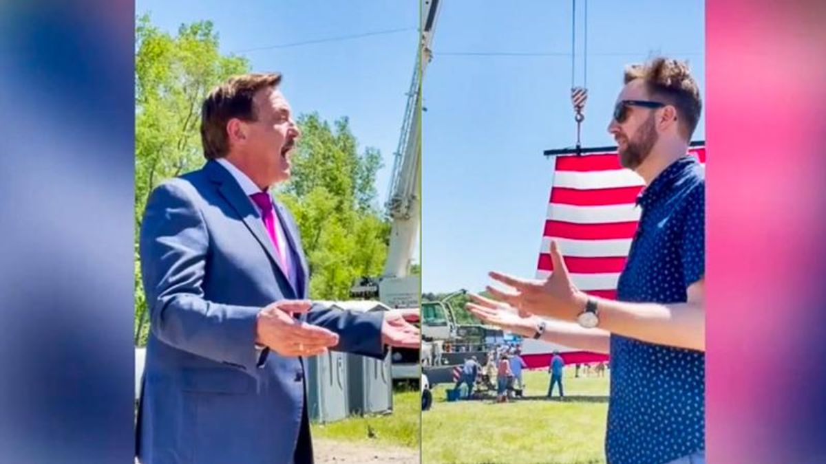 Mike Lindell leaks his bonkers ‘Daily Show’ interview before it can air on Comedy Central