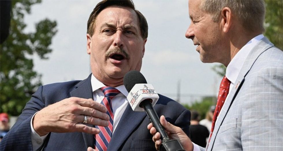 Mike Lindell drains nearly half his campaign cash to buy copies of his own book