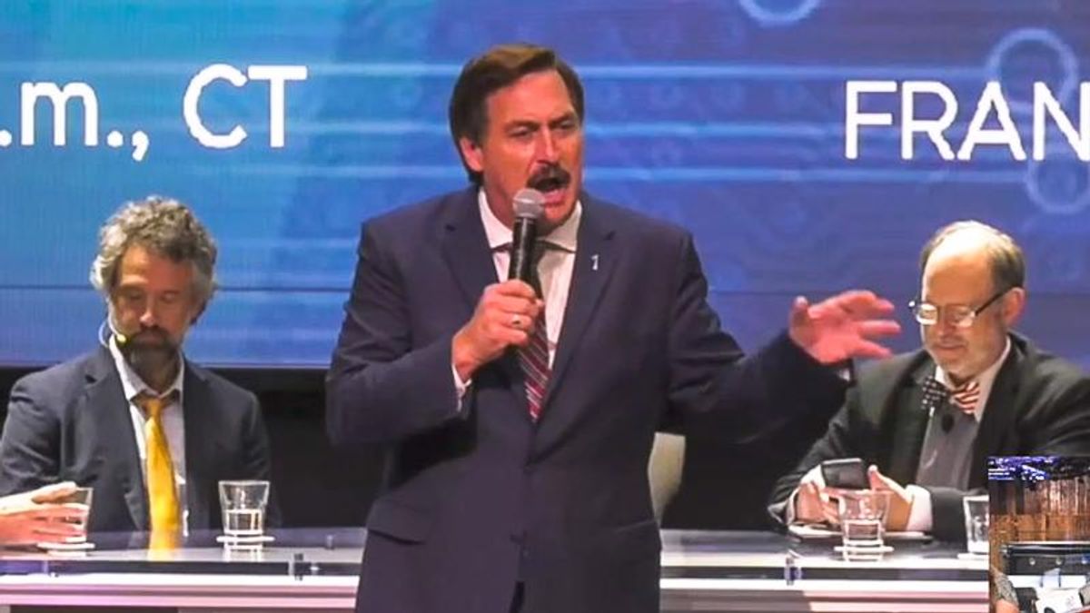 Mike Lindell delays start of 'cyber symposium' after claiming to be hacked