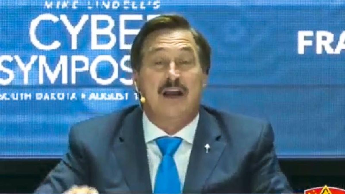 'It hurts a little': Mike Lindell blames Dominion after he's physically 'attacked' at hotel