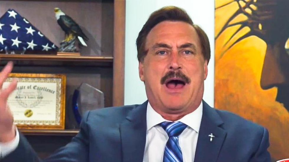 Mike Lindell told Mark Meadows he was 'praying' that Trump would consider seizing voting machines
