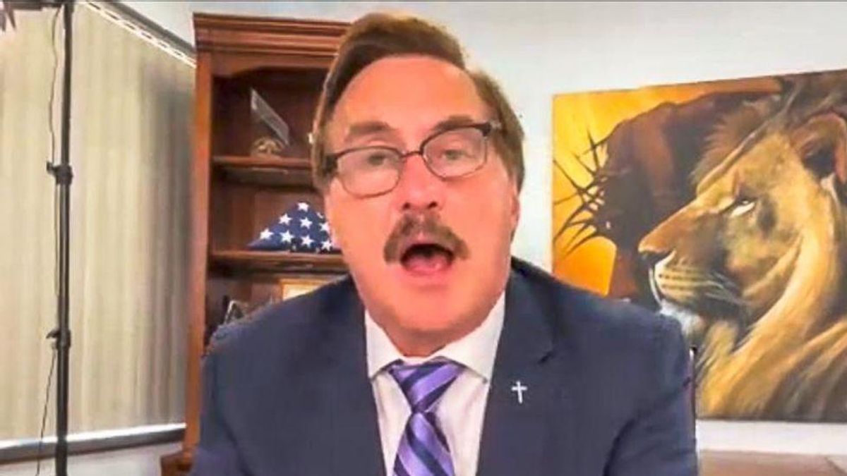 Mike Lindell says 'every person in the world' will watch him present his voter fraud case to SCOTUS before Thanksgiving