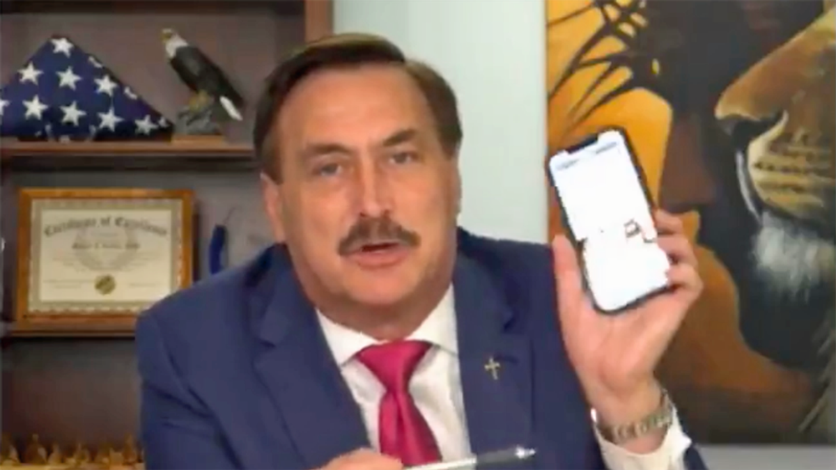 Mike Lindell vows to 'go after' reporter the MyPillow CEO branded 'an enemy of our country'