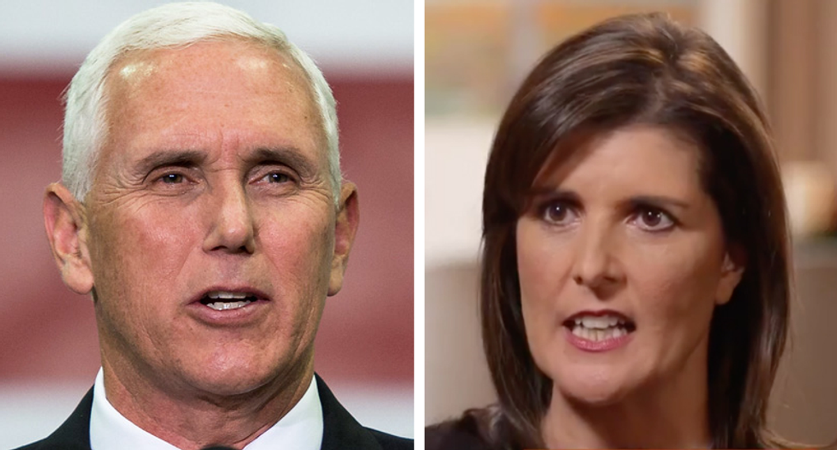 'Roadkill': Conservative sticks a fork in Mike Pence and Nikki Haley's presidential chances