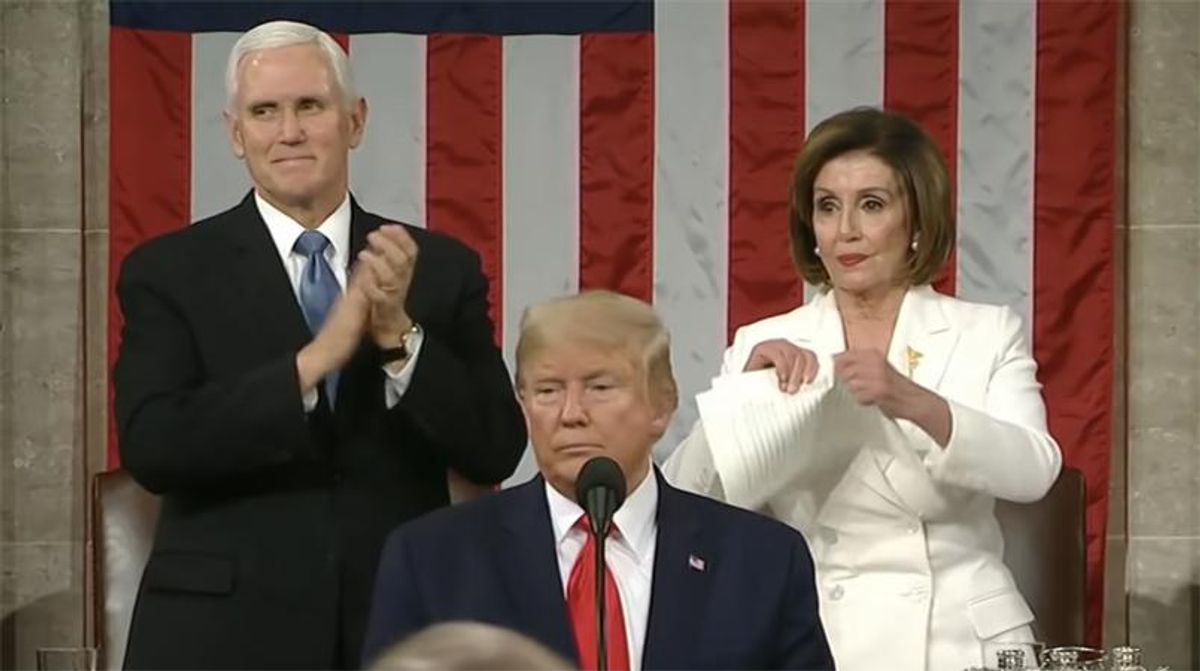 Trump's complaint about Pelosi ripping up his speech could come back to haunt him: WaPo reporter