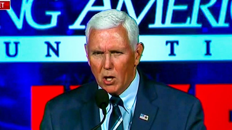 Watch: Mike Pence brags about sending abortion rights 'to the ash heap of history'