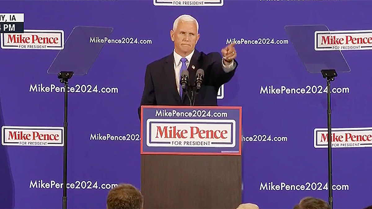 Mike Pence says he 'still prays' for Donald Trump