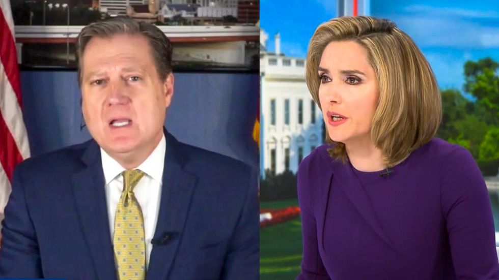 'Do you have any facts?' CBS host calls out GOPer comparing Trump's document scandal to Biden