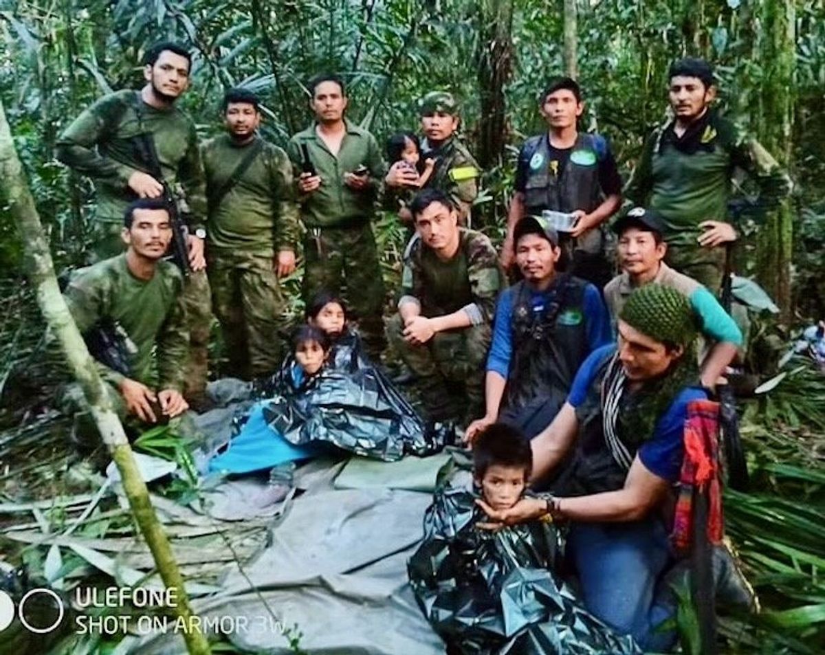 The 40-day Colombian jungle search for four missing children