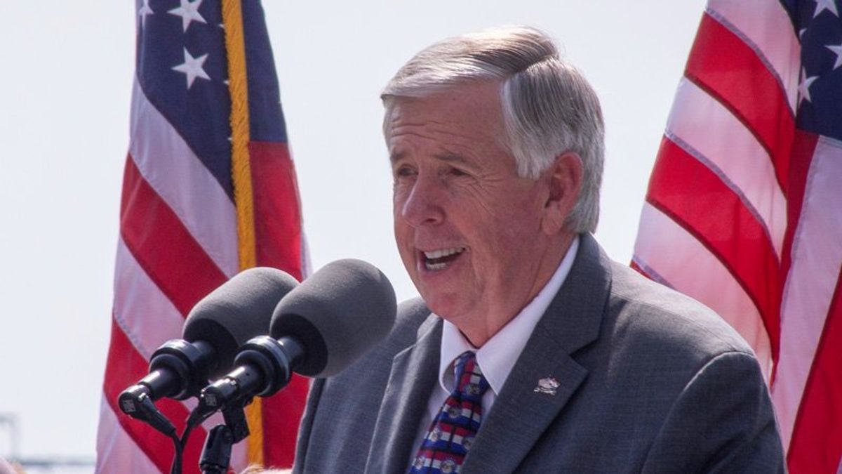 Missouri governor smacked down for claiming Biden administration is 'politicizing' shooting of Black teen