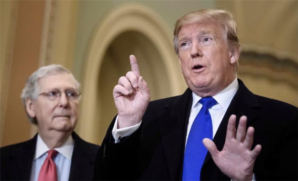 Mitch McConnell banking on a 'restrained' Trump not blowing GOP's chances of retaking the Senate