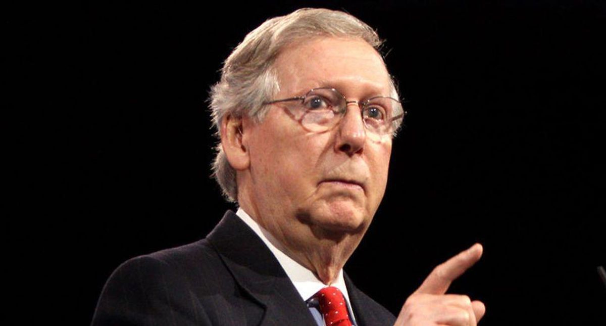 McConnell ripped for 'sweeping gaslighting' after blaming Biden for GOP voters not getting vaccinated