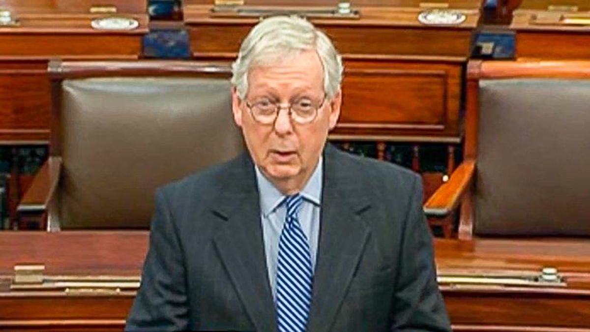 Mitch McConnell tantrum vows 'scorched-earth' if Dems bypass filibuster to expand voting rights