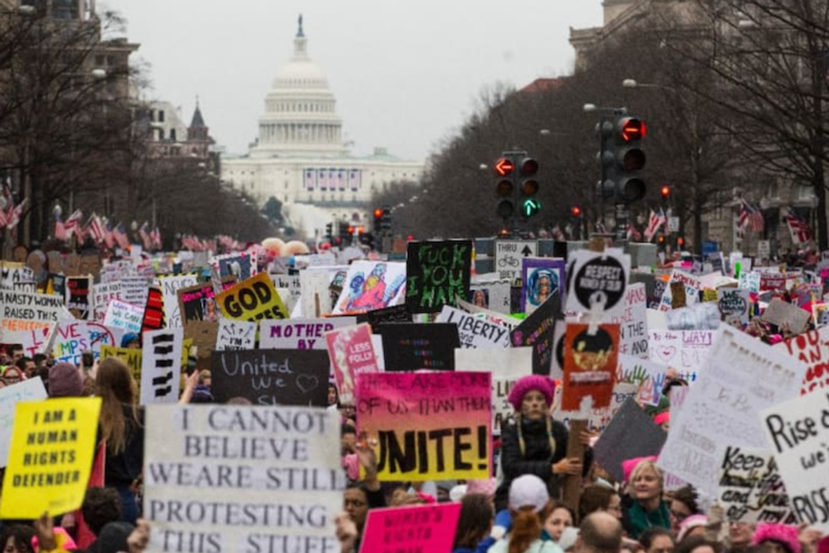 Battle for abortion rights hits America's streets Saturday