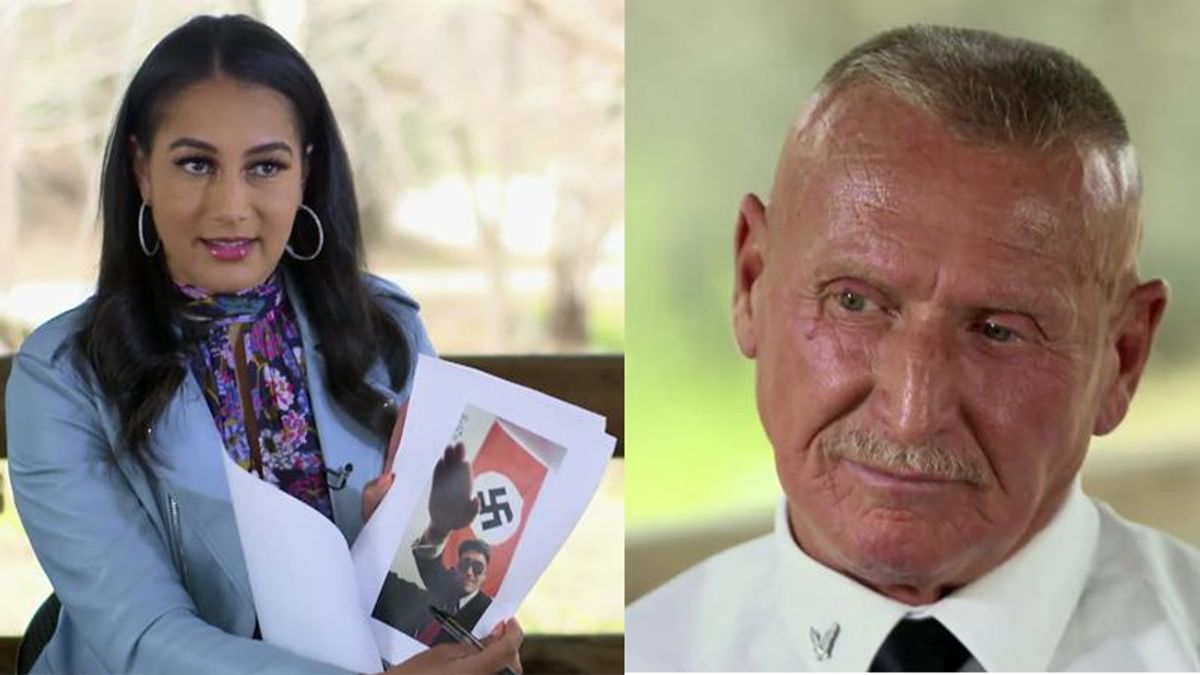 WATCH: Former Klan member running for office struggles to explain still associating with white supremacists