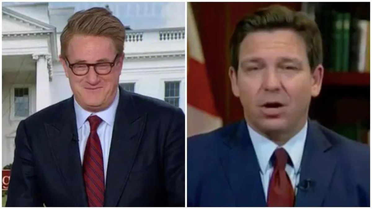 'How can anyone be so weak?' Morning Joe laughs out loud at Ron DeSantis tap-dancing around booster questions