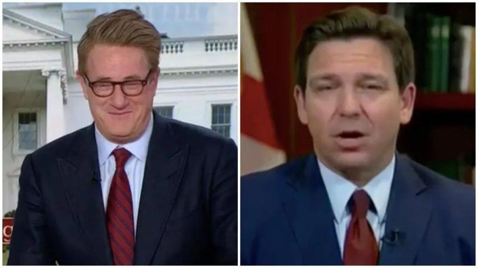 'How can anyone be so weak?' Morning Joe laughs out loud at Ron DeSantis tap-dancing around booster questions