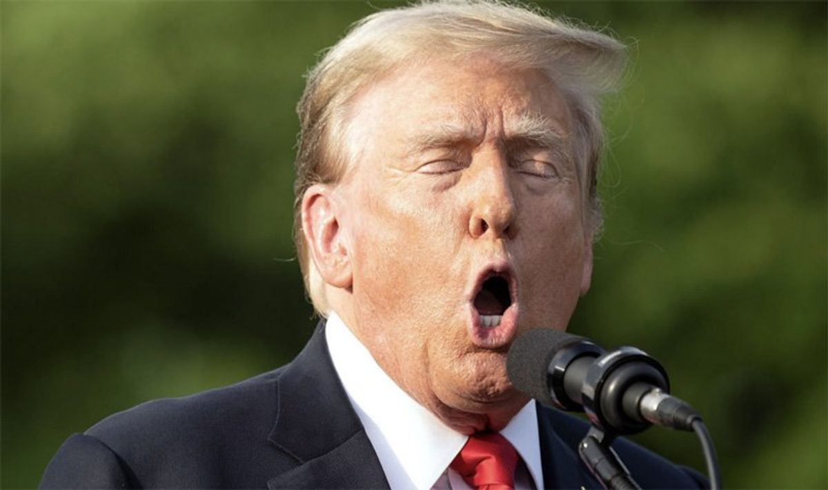 Trump brutally mocked as aerial image smashes Bronx crowd claim