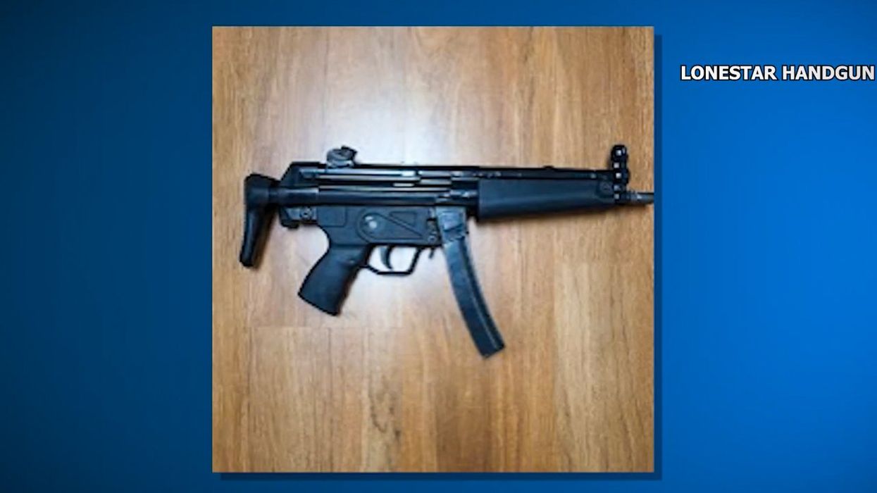 Watch: Woman casually walks away from Texas shooting range with stolen fully-automatic machine gun