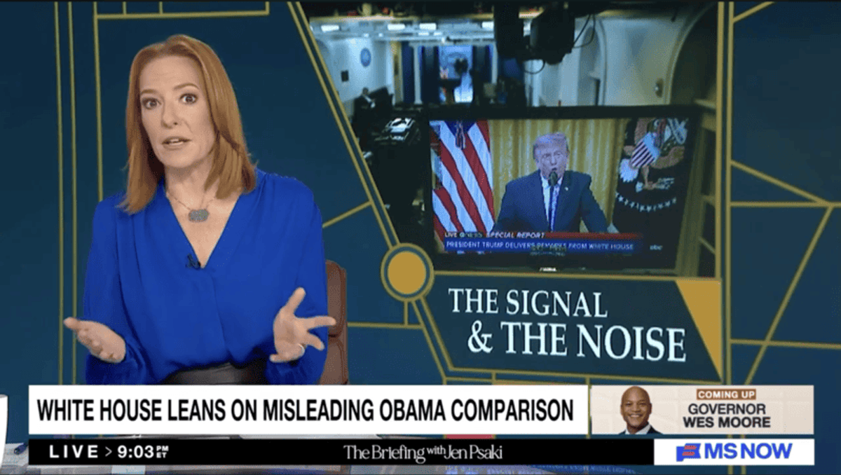 'Very defensive!' Jen Psaki tears apart MAGA 'myth' about Trump's press scheme