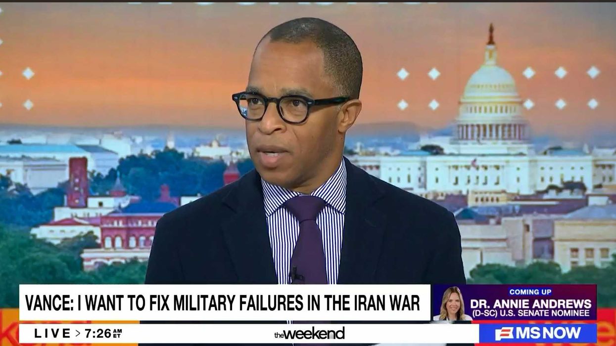 'I withdraw the statement': MS NOW anchor stops mid-sentence as his co-host corrects him