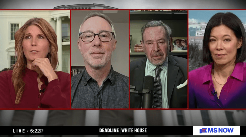 'Profound idiot': Nicolle Wallace struggles to process Trump's shock joke to Japanese PM