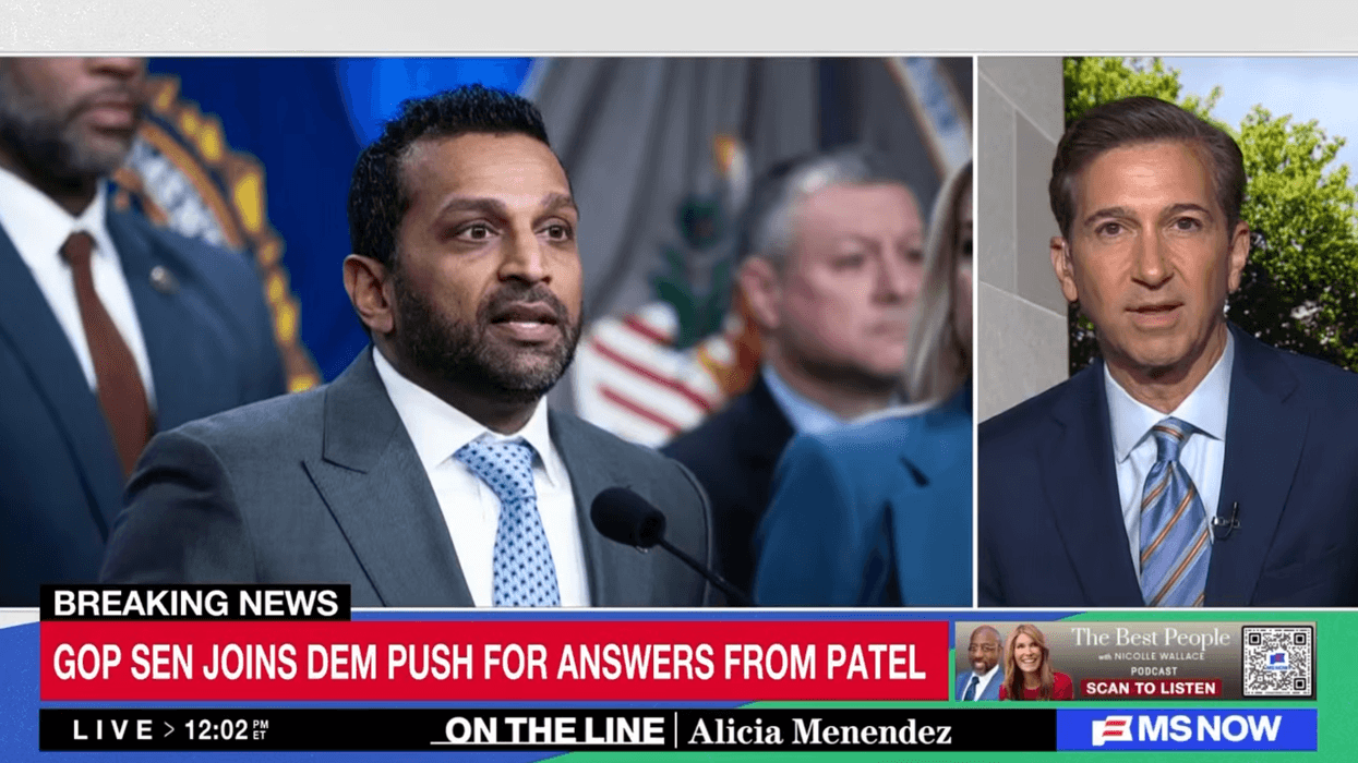 'Not what they said': MS NOW spots strange shift in FBI response to Patel BMWs