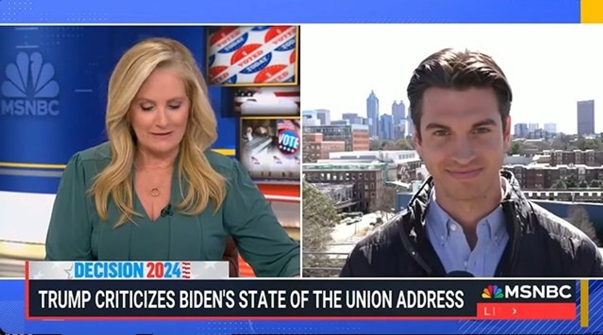 NBC crew laughs after Trump calls Biden 'hate-filled' just before mocking his stutter