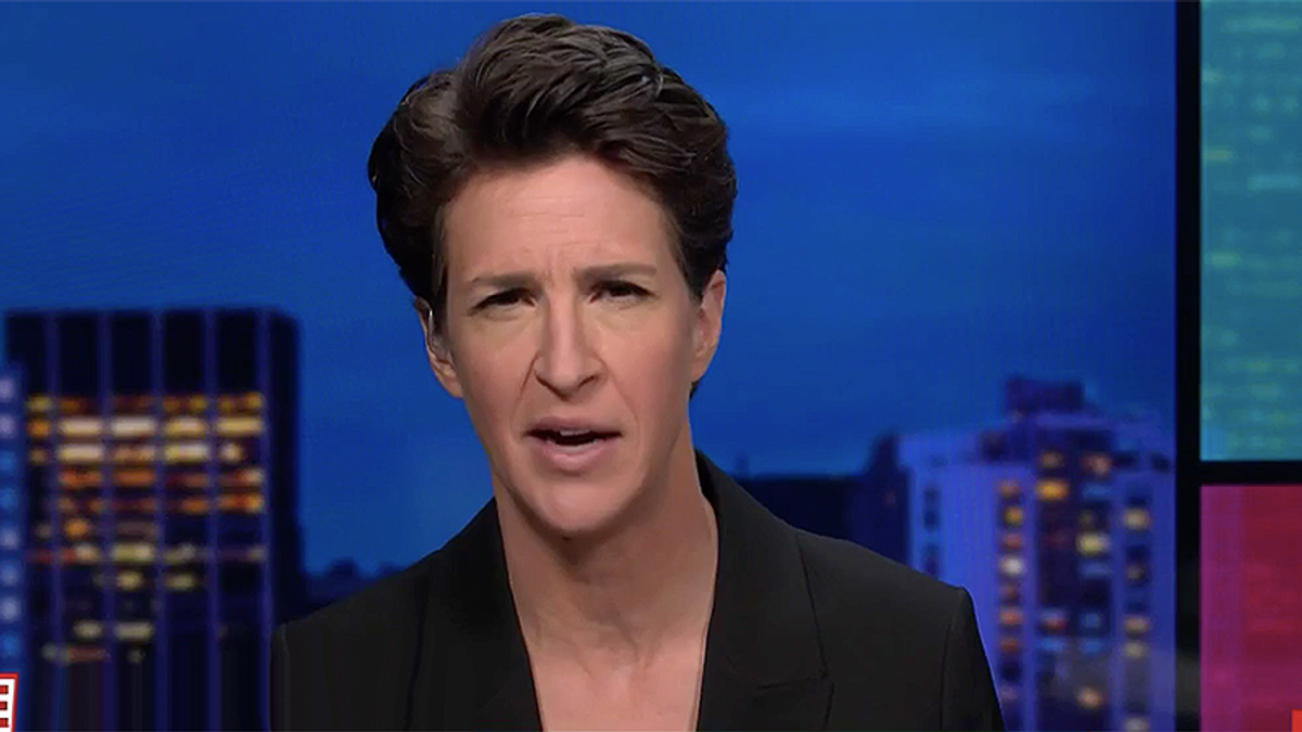 Rachel Maddow mocks Trump for hiring lawyer who called him a ‘crook’