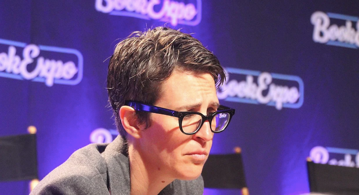 Rachel Maddow is wrong
