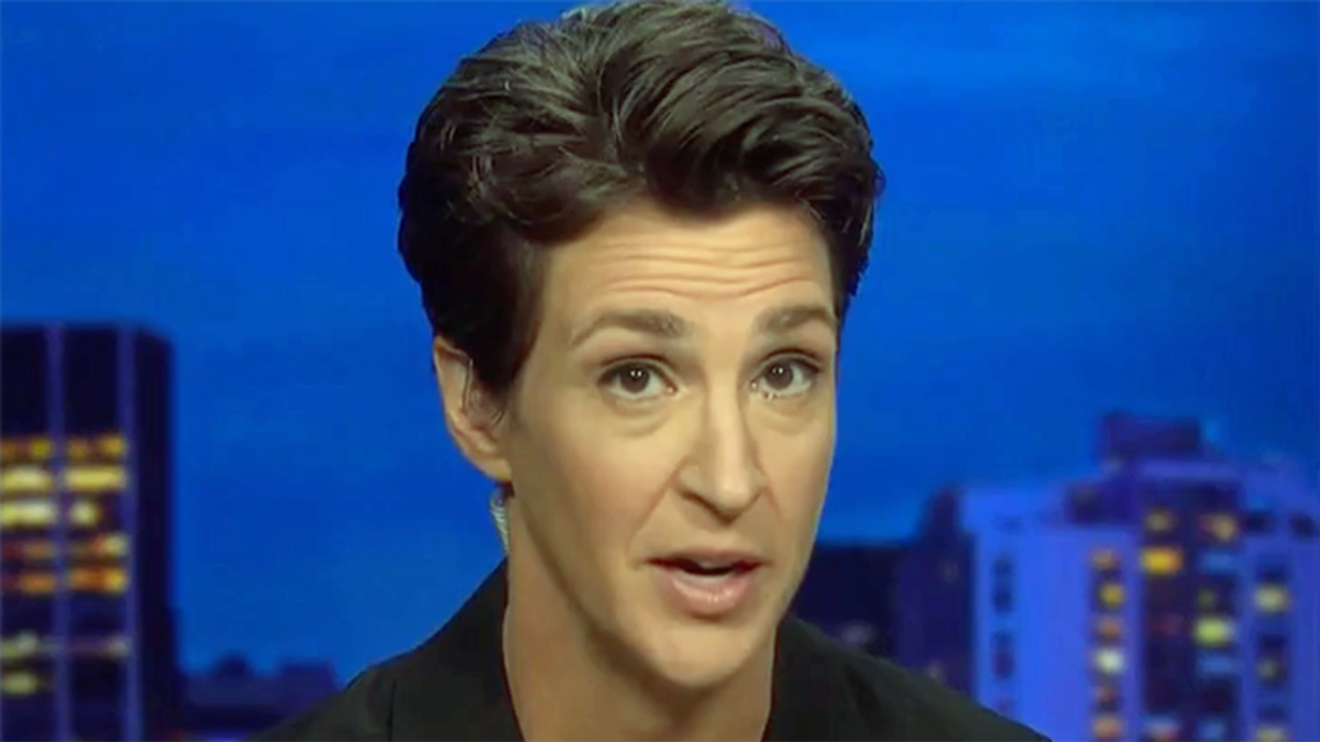Rachel Maddow reveals skin cancer diagnosis in personal message to her MSNBC viewers