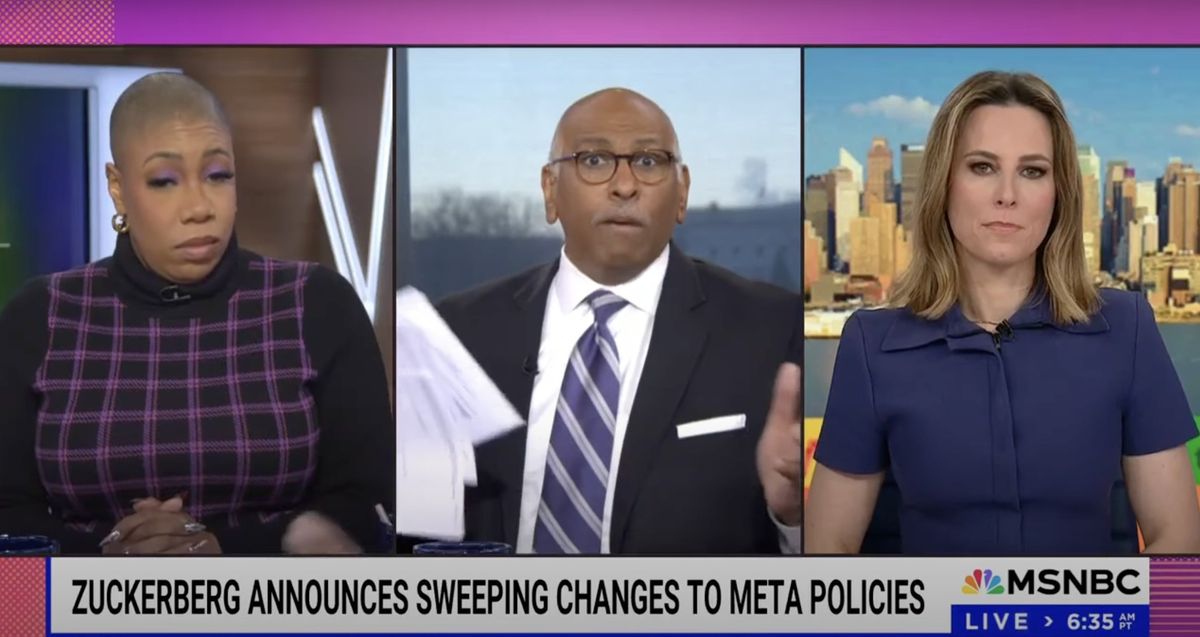 'Where's the line?' MSNBC's Steele hammers Zuckerberg for allowing attacks on young girls